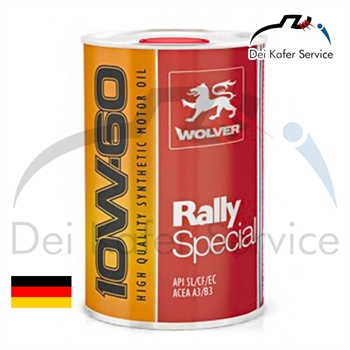 WOLVER OLIO MOTORE RALLY SPECIAL SAE 10W-60 (1/LT)