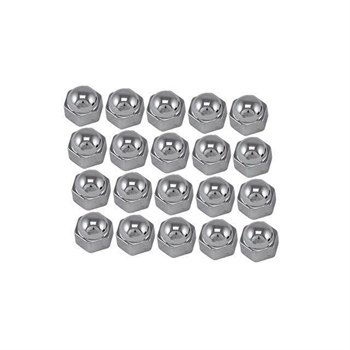 BOLT CAPS CHROME (20PC) - 19 MM