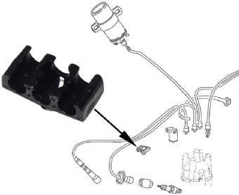 IGNITION CABLE HOLDER (3 CABLES) ORI