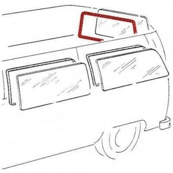 REAR WINDOW SEAL T2 64-67TQ