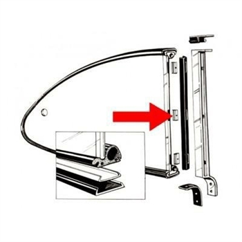 VETRI LATERALI - CERNIERE GUIDE KG 60-71