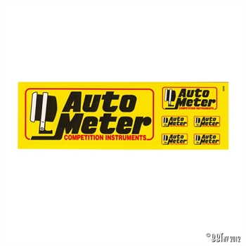 STICKER KIT 'AUTO METER' MINI