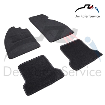 CARPETKIT 4PCS TYPE 1 / BLACK