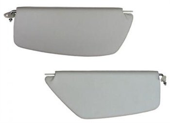 SUNVISORS T1 65-67 PAIR WHITE