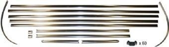 CHROME MOLDING KIT T2 72-79