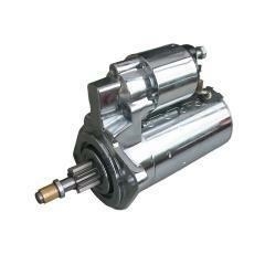 MOTORINO AVVIAMENTO CROMATO 1.4KW 12V 08/67..., T1/T2 ...07/75