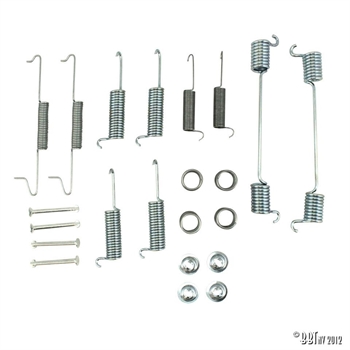 REAR BRAKE SHOES FITTING KIT  T25 05