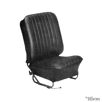 SOO SEAT COVERS BLACK 54-55 TQ