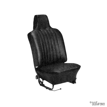 SEAT COVERS BLACK 70-72 TQ