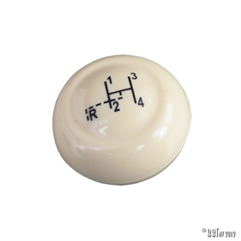 SHIFT KNOB 7MM / IVORY VINTAGE SPEED