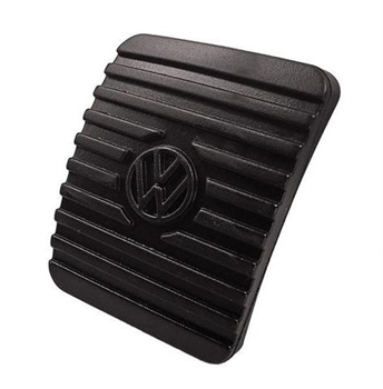 RUBBER BRAKE/CLUTCH PEDAL WITH LOGO