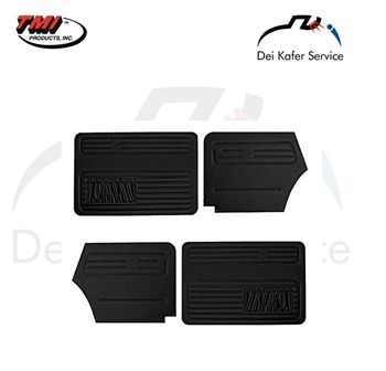 DOORPANEL SET BLACK CABRIO 66-72 (4)