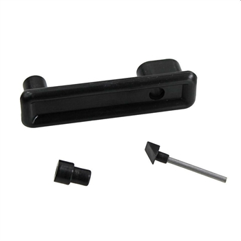 CUPBOARD DOOR HANDLE BLACK WESTFALIA 67-79