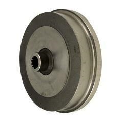 REAR BRAKE DRUM 1300 68- (NO HOLES)