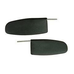 SUNVISORS T1 60-64 PAIR BLACK