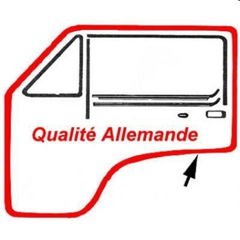 GUARNIZIONE PORTA DX/SX T25 05/79-08/92 TQ (1)