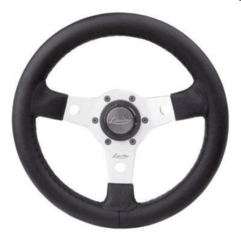 VOLANTE SPORTIVO LUISI NIBBIO RAZZE GRIGIE 320mm