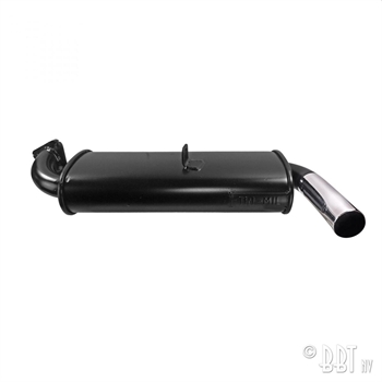 SINGLE MUFFLER QUIET-PACK TRI-MIL