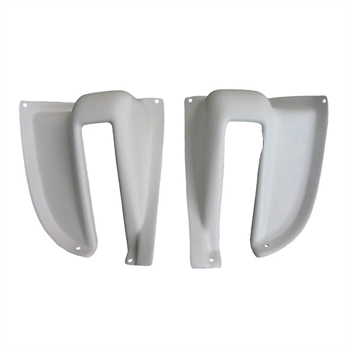 TAILGATE HINGE COVERS (PAIR) WHITE T