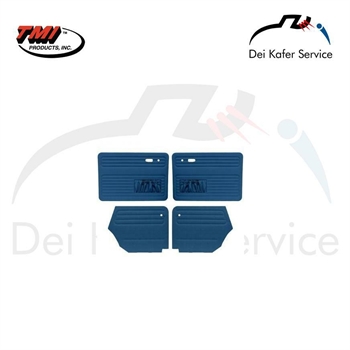 DOOR PANELS CABRIO 67-72 BLUE COLOUR #18 (4PCS)