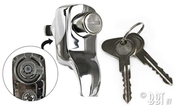 TAILGATE LOCK, CHROME, T2 07/67-07/71 TQ