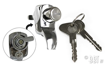 TAILGATE LOCK, CHROME T2 08/71-07/79 TQ