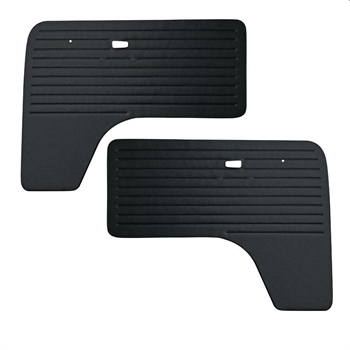 DOORPANELS BLACK FRONT T2 08/67-07/79 TQ