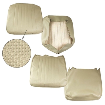 FODERE SEDILI ANTERIORI BEIGE BASKET WEAVE T2 08/67-07/72