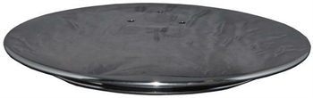 HUB CAP WITH 3 HOLES, SS, PORSCHE 356, 912, 911