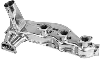 TERMOSCAMBIATORE INOX DX/SX PORSCHE 911 2.7/3.0cc 08/75-07/83