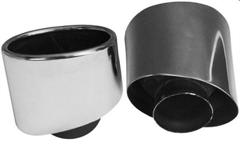 TERMINALI DI SCARICO DX/SX ACCIAIO INOX LUCIDO PORSCHE 993 SPORT