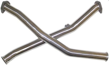 TUBI GILLET SENZA CATALIZZATORE ACCIAIO INOX PORSCHE 993 95-97