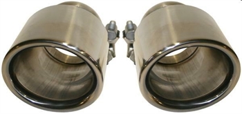 TUBI DI SCARICO DX/SX ACCIAIO INOX PORSCHE 997 GT2 09/07-12/12