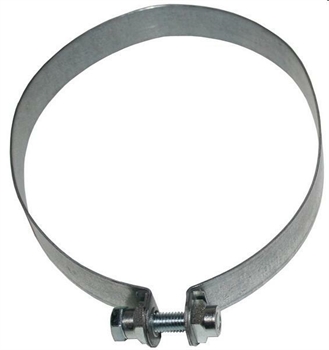 FASCETTA SCARICO SX 598mm ACCIAIO INOX PORSCHE 911SC/CARRERA