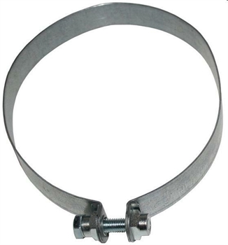 FASCETTA SCARICO DX 648mm ACCIAIO INOX PORSCHE 911SC/CARRERA