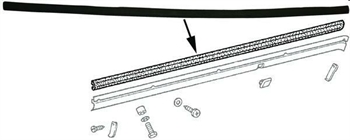 MODANATURA SOTTOPORTA PORSCHE 911 08/73-07/89