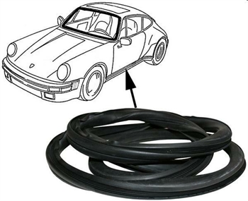 GUARNIZIONE PARABREZZA PORSCHE 911 01/63-07/89