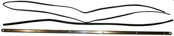 MODANATURA SOTTOPORTA DX/SX PORSCHE 911 1/63-7/73, 912 1/65-2/70
