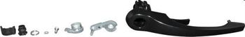 MANIGLIA PORTA DX NERA SENZA SERRATURA PORSCHE 911 8/84-7/86