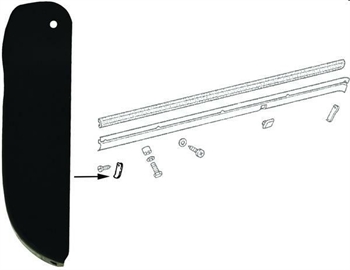 CANTONALE SOTTOPORTA ANTERIORE DX, POSTERIORE SX, PORSCHE 911