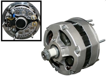 ALTERNATOR, 75A, RECONDITIONED, PORSCHE 911 74-81