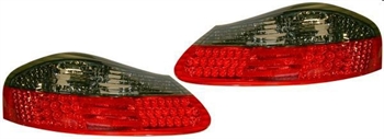 TAIL LIGHT LENS KIT, SMOKED/RED PORSCHE BOXSTER (986) 96-04