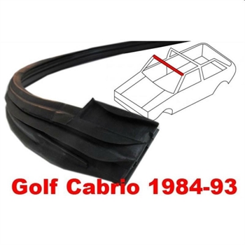 GUARNIZIONE PARTE ALTA PARABREZZA GOLF I CABRIO 83...