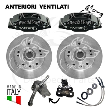 VENTED BRAKE DISC KIT, FRONT