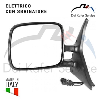 SPECCHIO ESTERNO SX ELETTRICO NERO CON SBRINATORE T4 09/90-06/03-en