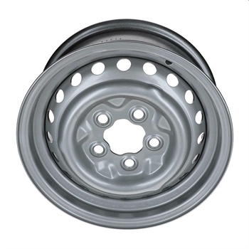 CERCHIO ACCIAIO 5x112 5.5x14 VERNICIATO GRIGIO T2, T25 8/70-7/92