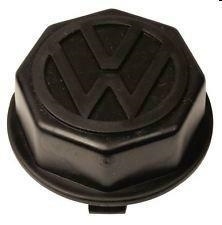 COPRIMOZZO NERO OTTAGONALE 51mm ORIGINALE VW CLASSIC-en