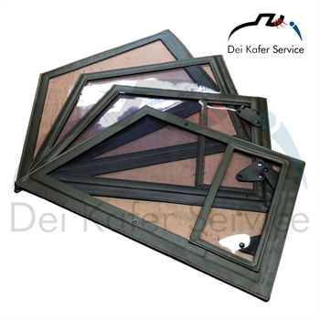 SIDE WINDOWS COMPLETE KIT, GREEN, VW 181