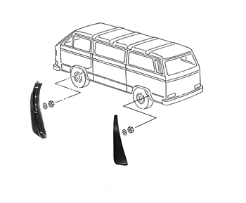 PARASPRUZZI PROLUNGA PASSARUOTA ANTERIORE SX T25 SYNCRO-en