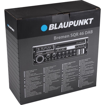 Autoradio, 12 V, modello Blaupunkt Brema SQR 46 DAB, modello-en